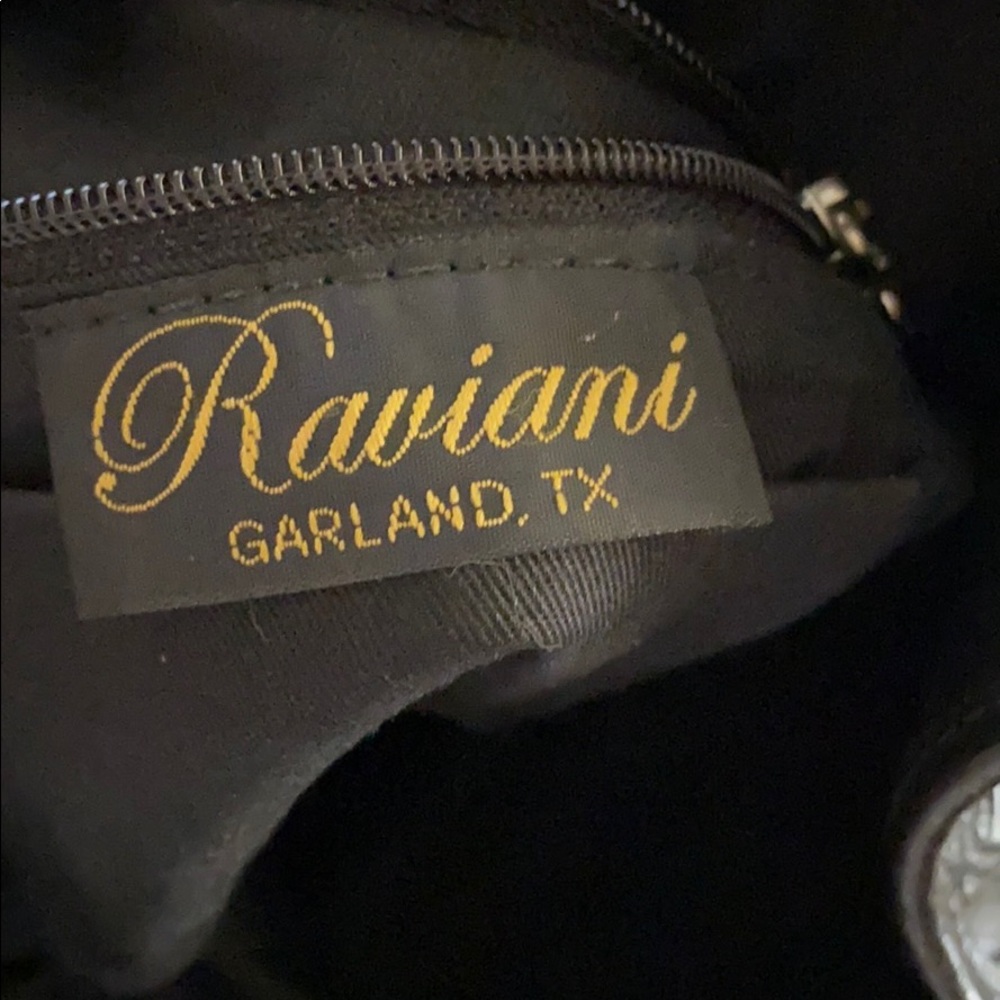 Authentic Raviani black purse - Picture 6 of 8